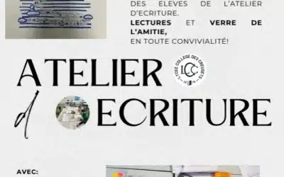 Atelier d&rsquo;écriture
