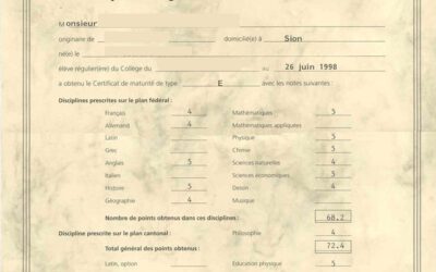 Examen de maturité 2026